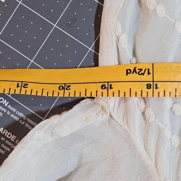 Johnny WAS Ivory Embroidered Lace Kimono With Slip BOHO Beach Wedding Dress - Picture 14 of 16